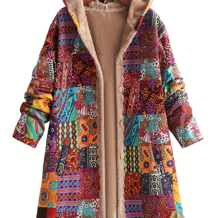LYDIA™|PATCHWORK BOHO COAT