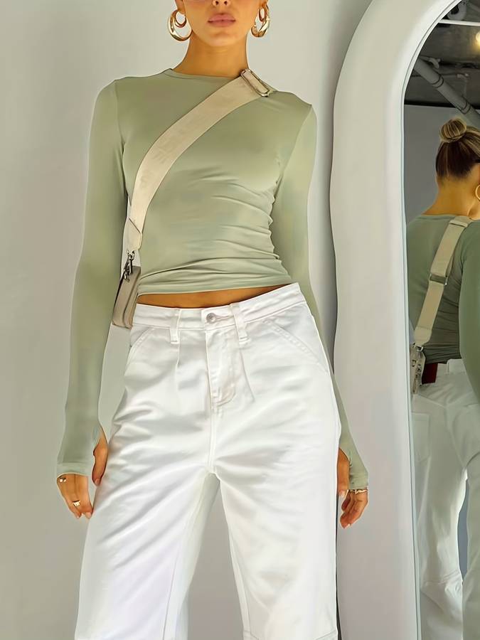 Saar™ | Long Sleeve Basic Top