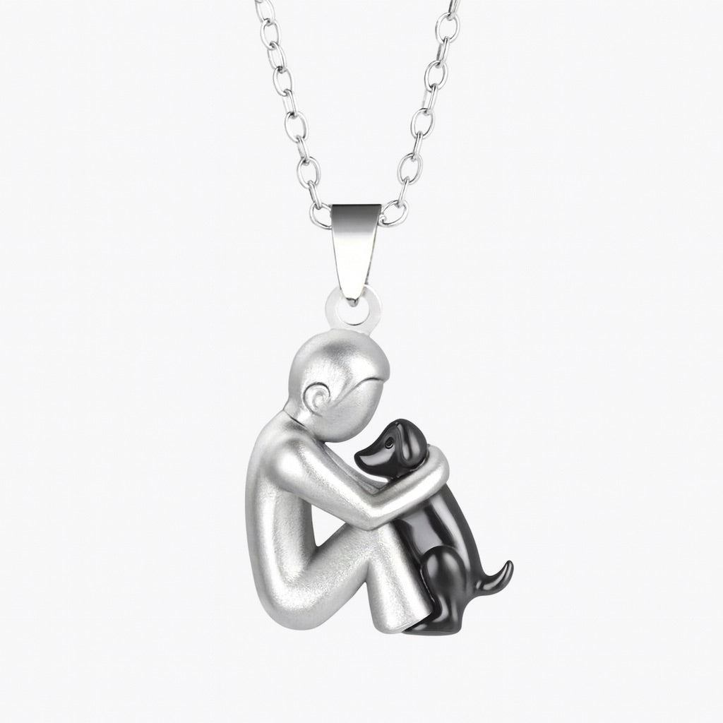 Necklace with Hug pendant