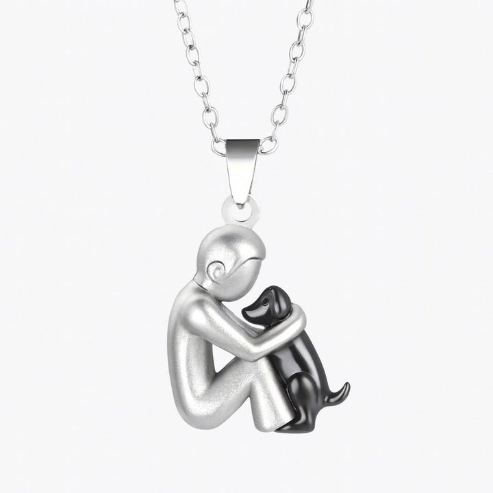 Necklace with Hug pendant