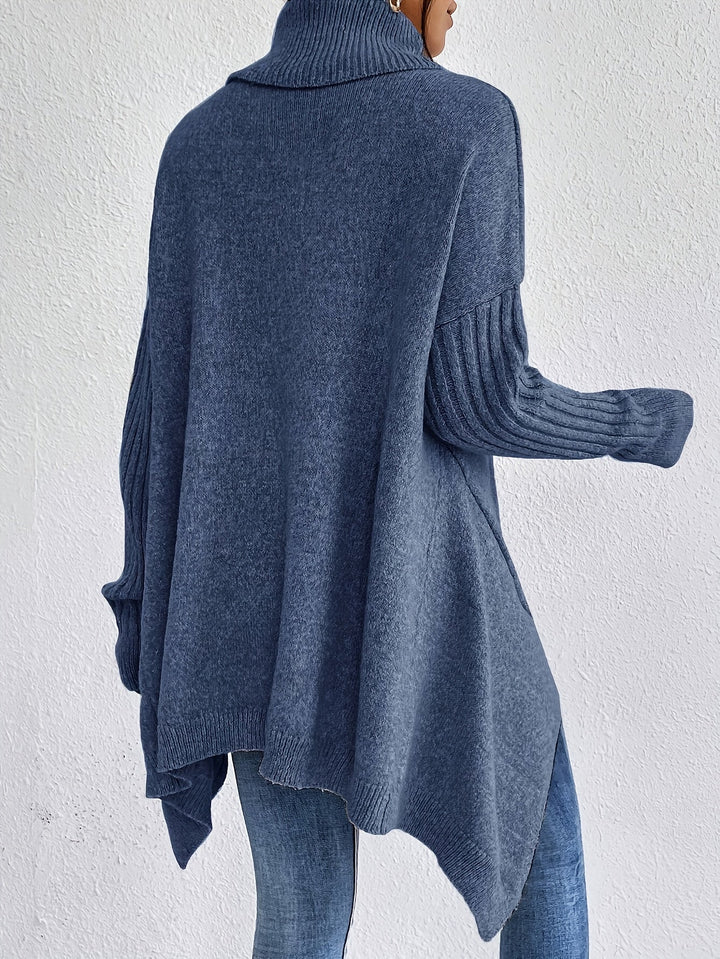 ODETTE™|Turtleneck Sweater Over