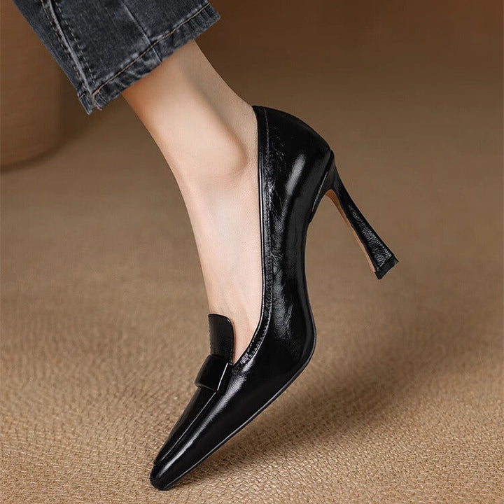 Lillia - Elegant Patent Leather Pumps