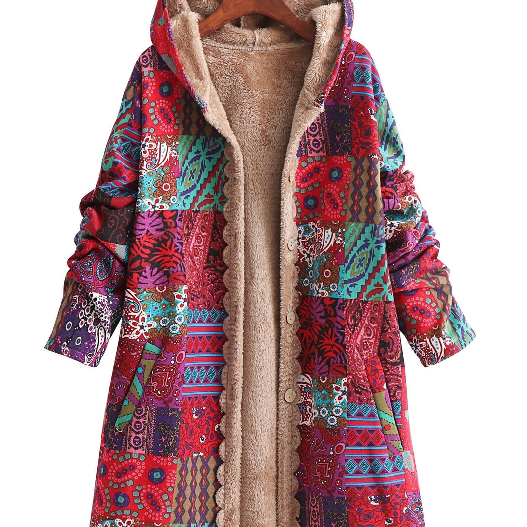 LYDIA™|PATCHWORK BOHO COAT