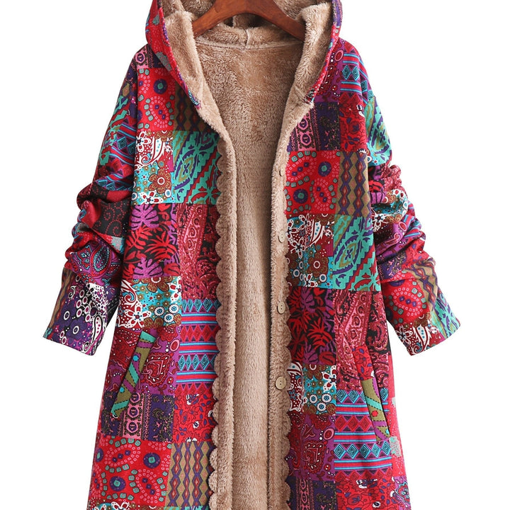 LYDIA™|PATCHWORK BOHO COAT