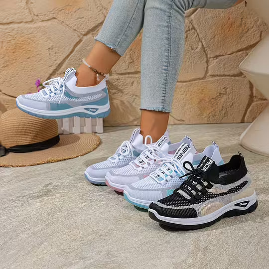 Women's Breathable, Mesh Gradient Sneakers