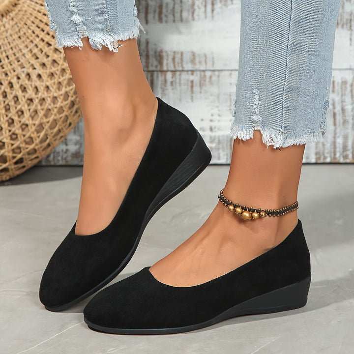 CHARLOTTE'™|COMFORT WEDGE BALLET FLAT