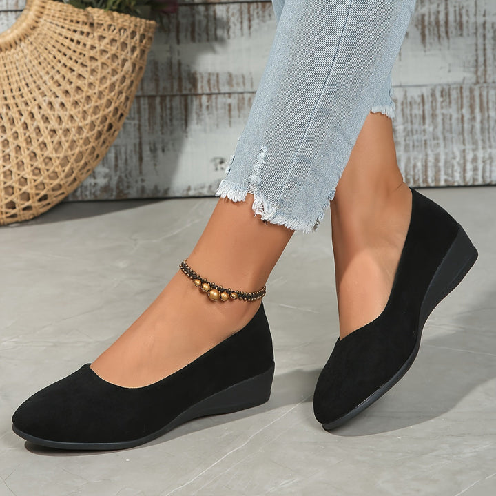 CHARLOTTE'™|COMFORT WEDGE BALLET FLAT