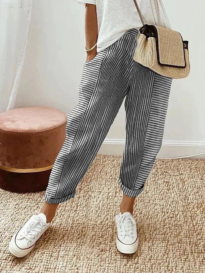 ELENA™ | Striped Pants