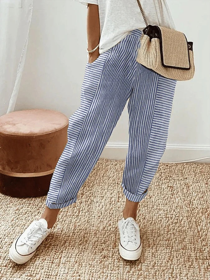 ELENA™ | Striped Pants