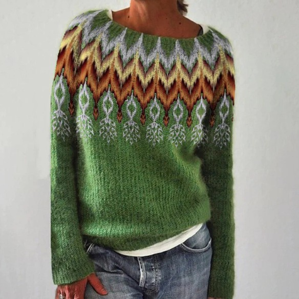 Luzia | Comfortable Retro Sweater
