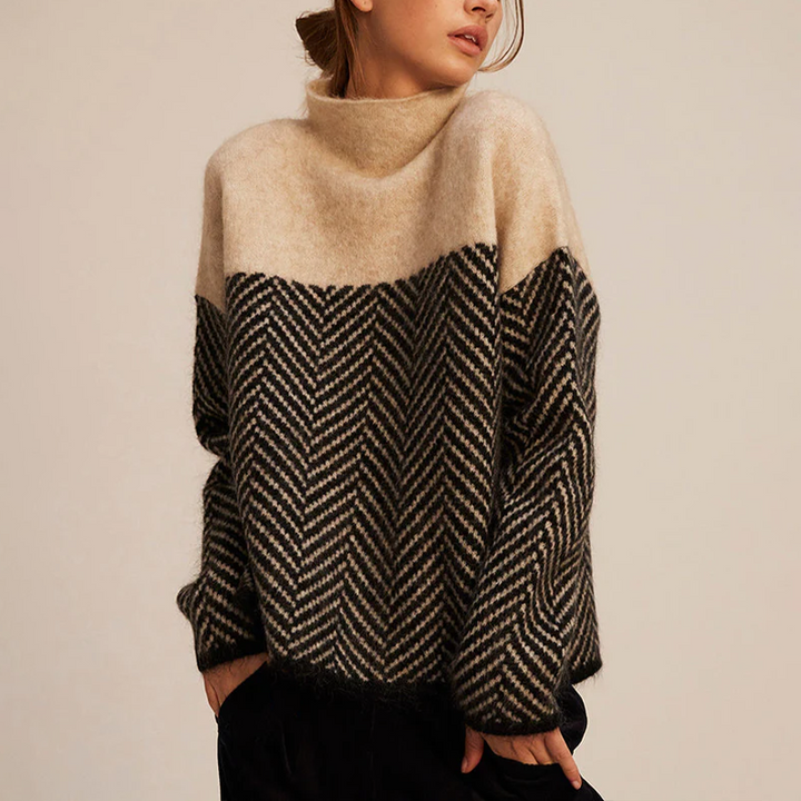 ROSANNA™|MAGLIONE A COLLO ALTO