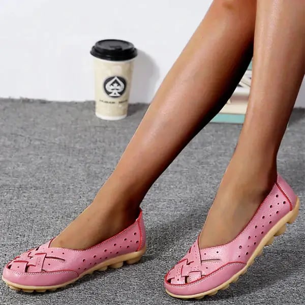Breathable Leather Loafers
