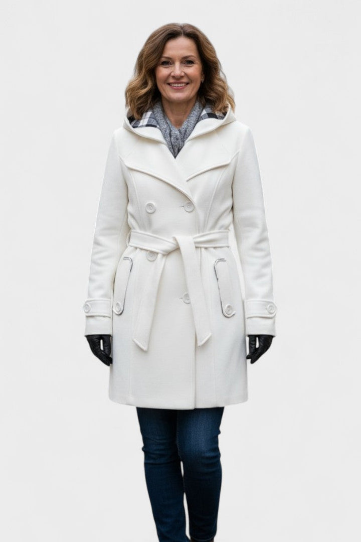 Leona™ | Double-breasted elegant coat
