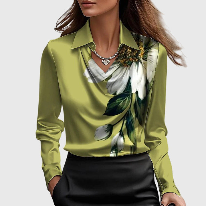 MIA – Elegant satin blouse