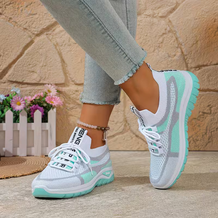 Women's Breathable, Mesh Gradient Sneakers