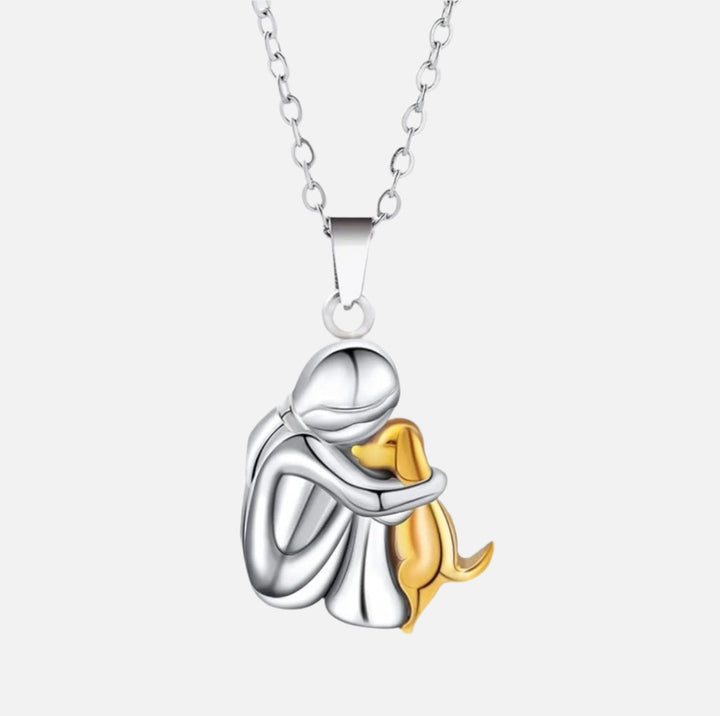 Necklace with Hug pendant