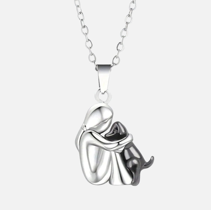 Collana con ciondolo Hug