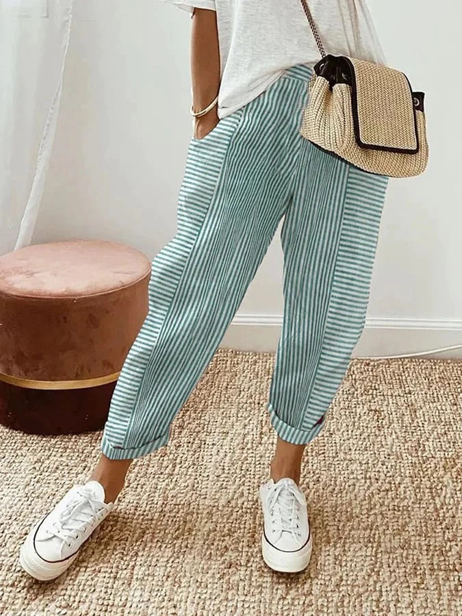 ELENA™ | Striped Pants