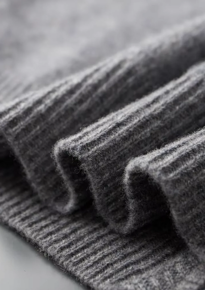 Pure Merino Wool Full-Zip Cardigan