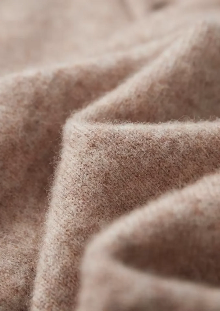 Pure Merino Wool Essential Polo Sweater