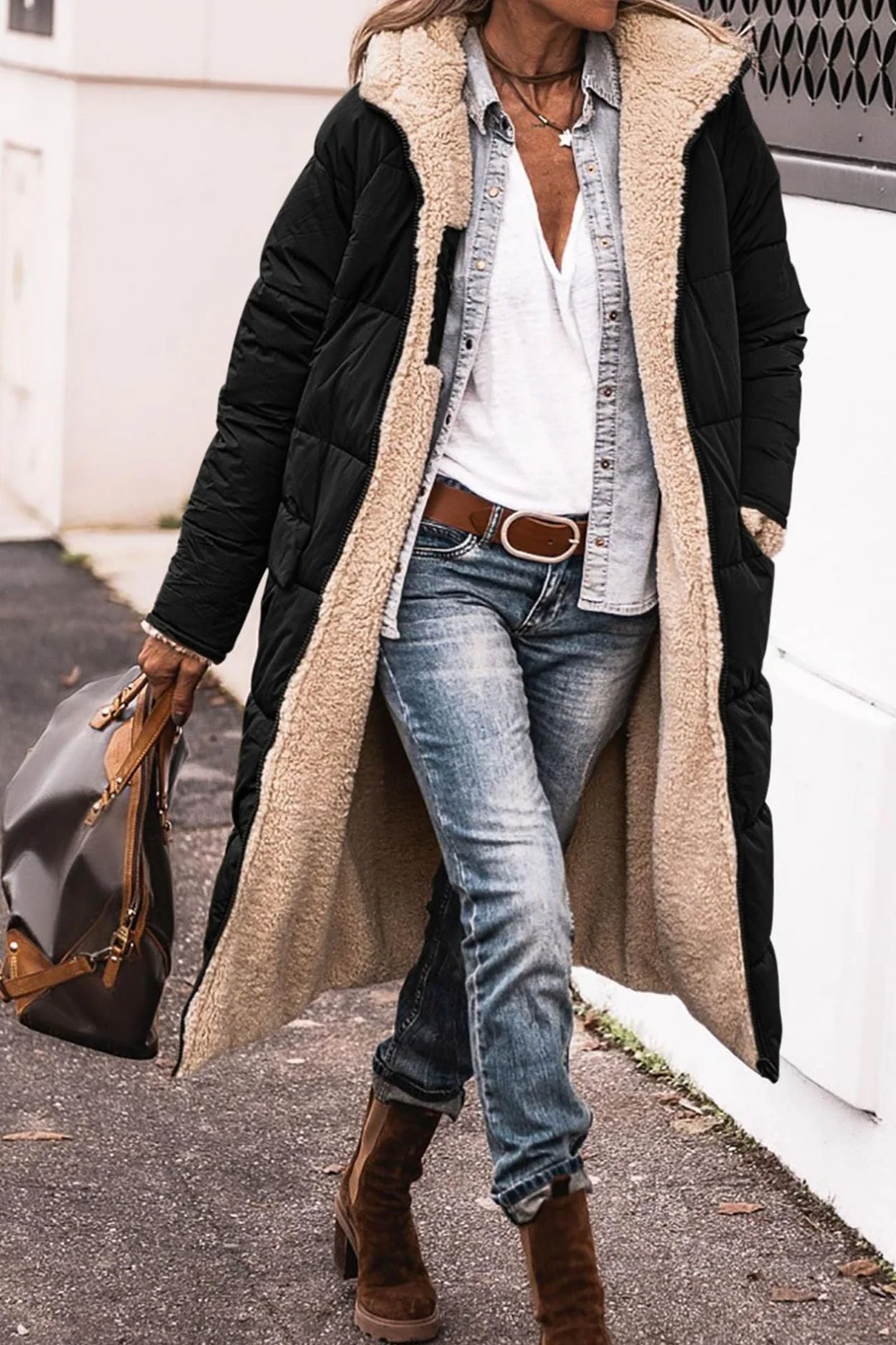 Dobromila™ | Luxury Reversible Coat