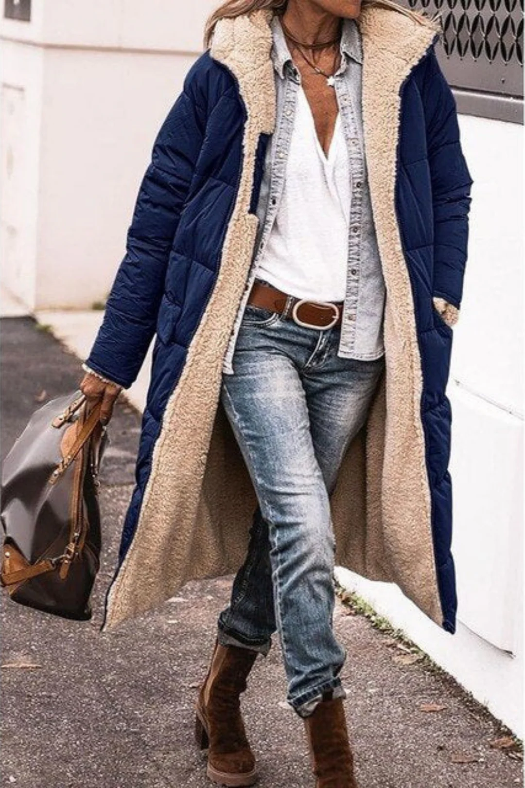 Dobromila™ | Luxury Reversible Coat