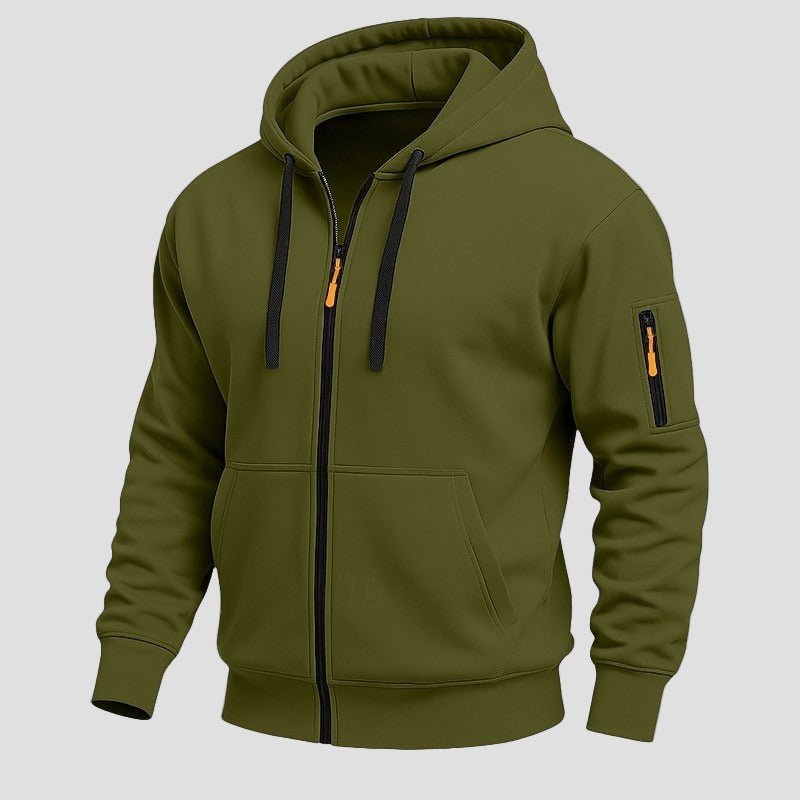 Tyler | Full Zip Fleece Hoodie