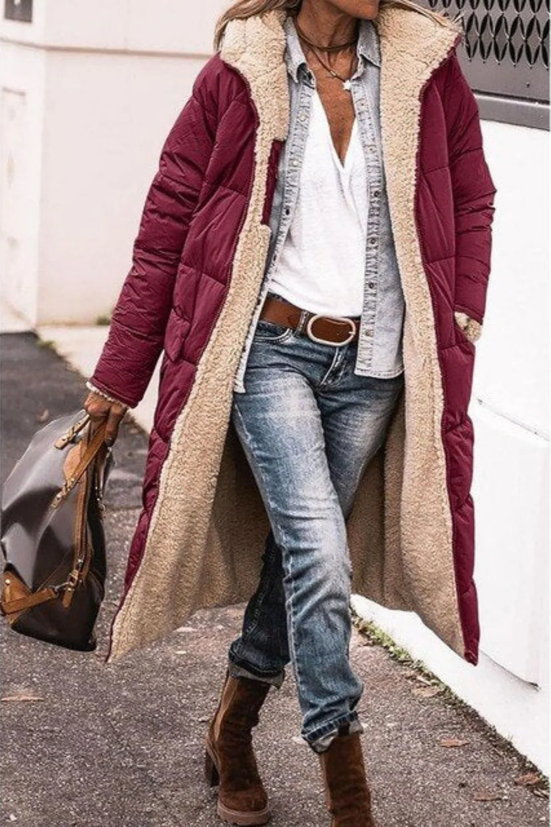 Dobromila™ | Luxury Reversible Coat