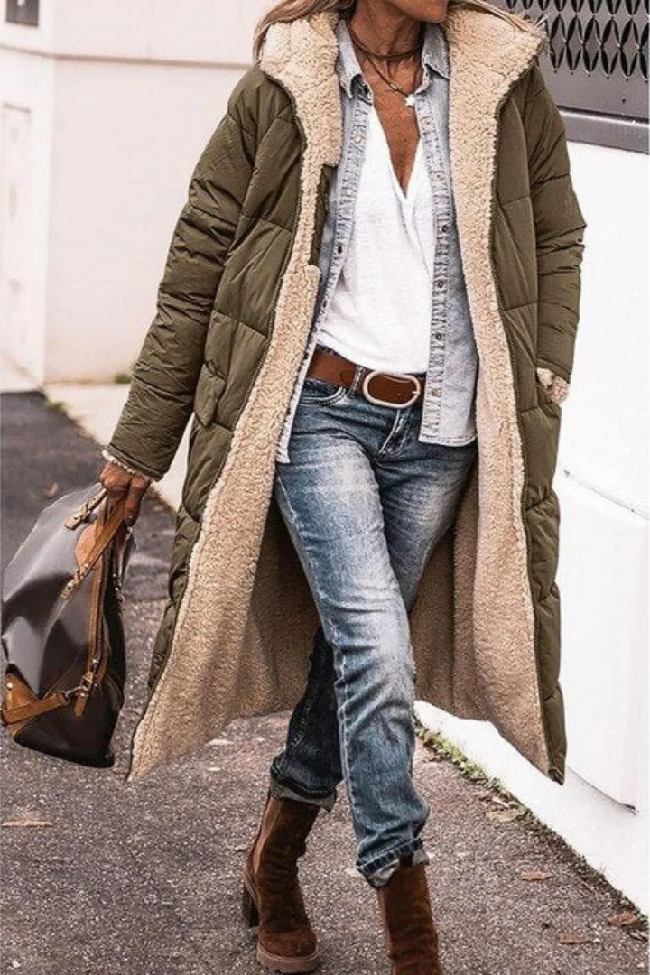 Dobromila™ | Luxury Reversible Coat