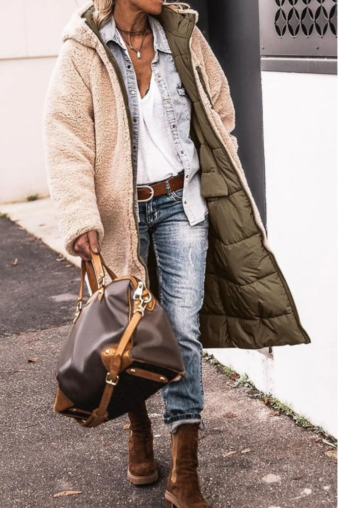 Dobromila™ | Luxury Reversible Coat