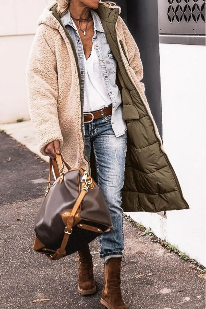 Dobromila™ | Luxury Reversible Coat