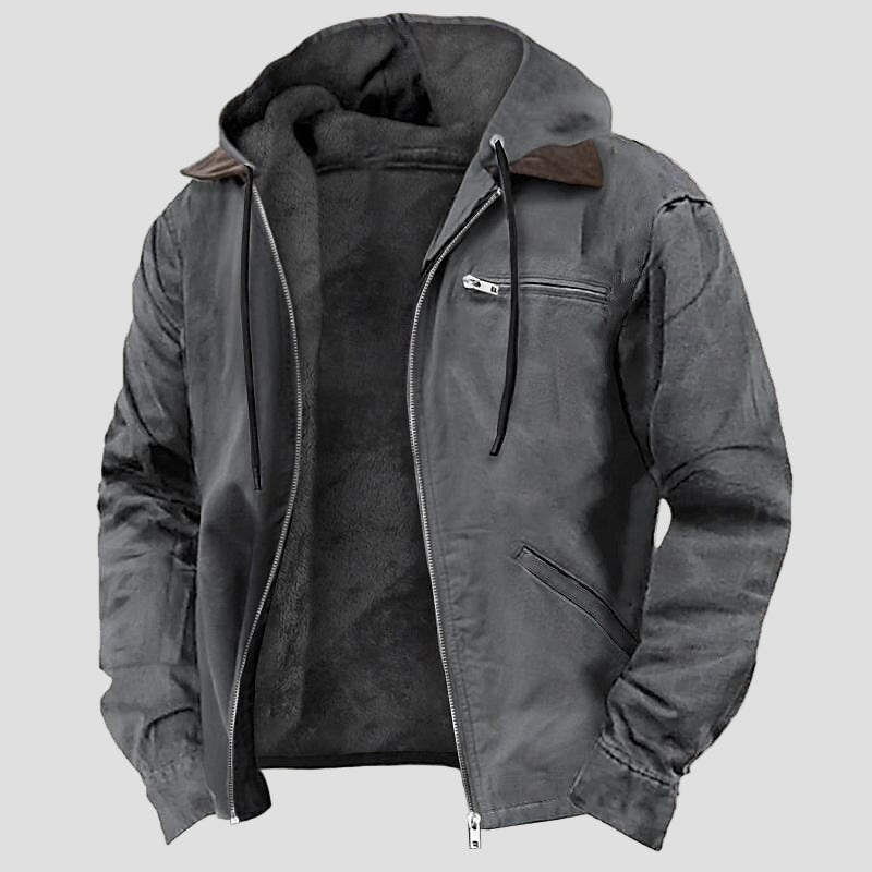 Caleb | Full Zip Sherpa Hoodie