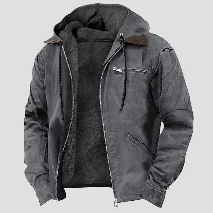 Caleb | Full Zip Sherpa Hoodie