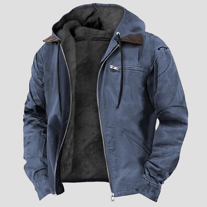 Caleb | Full Zip Sherpa Hoodie