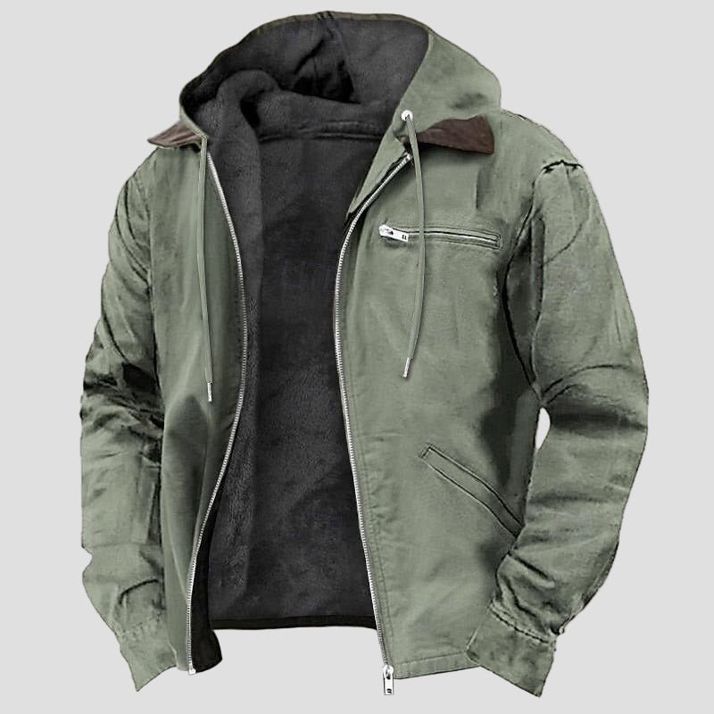 Caleb | Full Zip Sherpa Hoodie