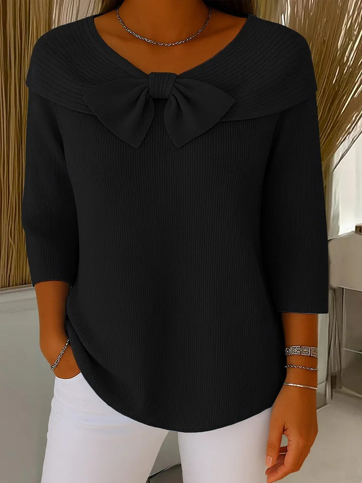 LACEY™|SWEATER WITH BOW