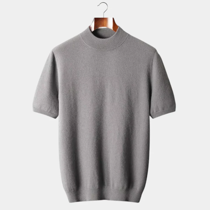 Luxury Cashmere Mock Neck