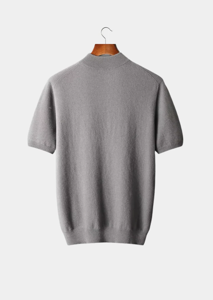 Luxury Cashmere Mock Neck