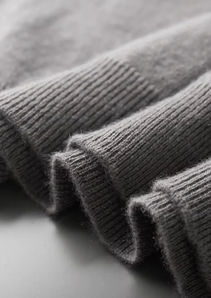 Luxury Cashmere Mock Neck