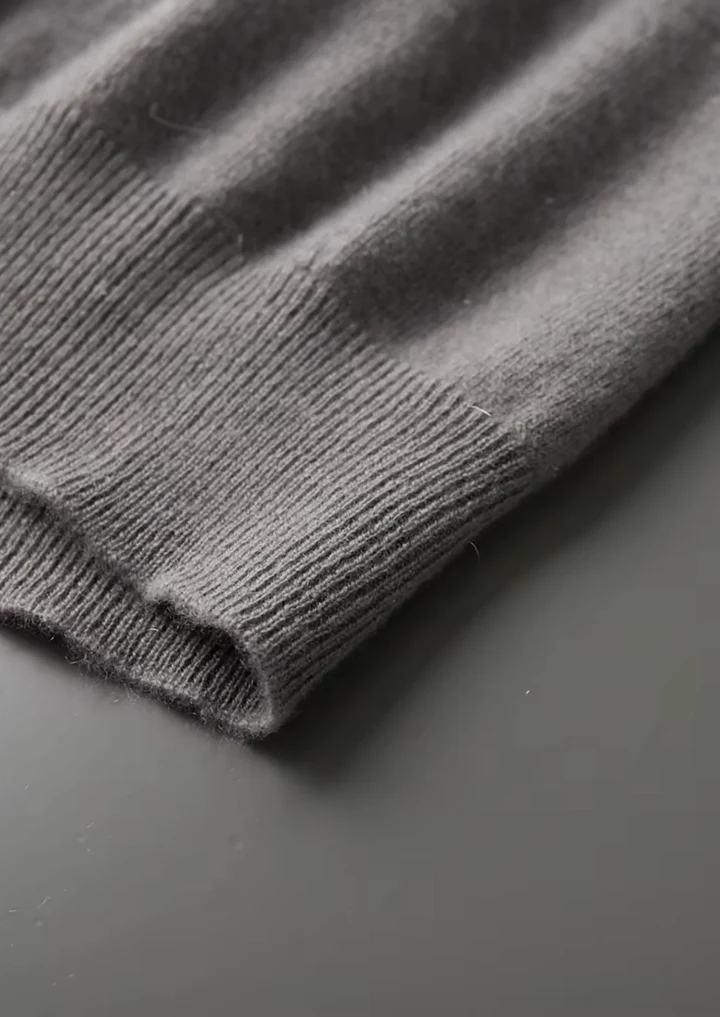 Luxury Cashmere Mock Neck