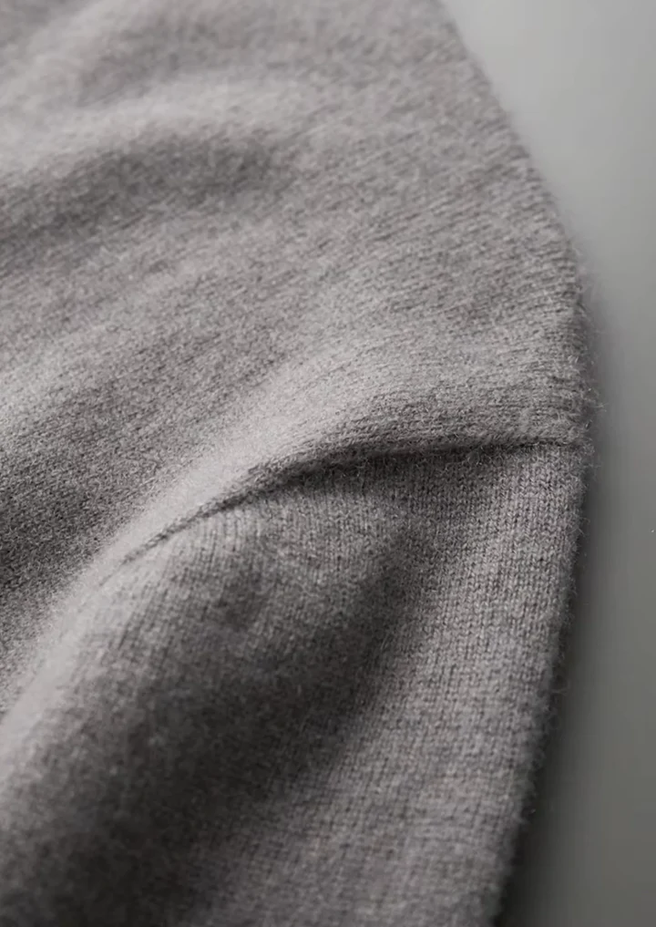 Luxury Cashmere Mock Neck