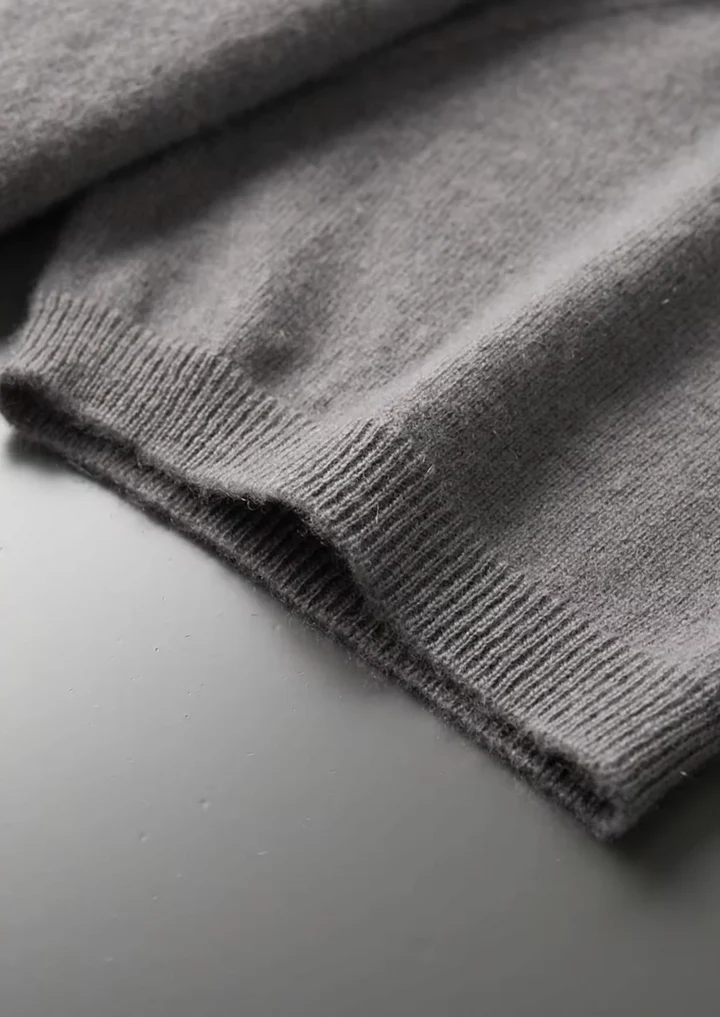 Luxury Cashmere Mock Neck