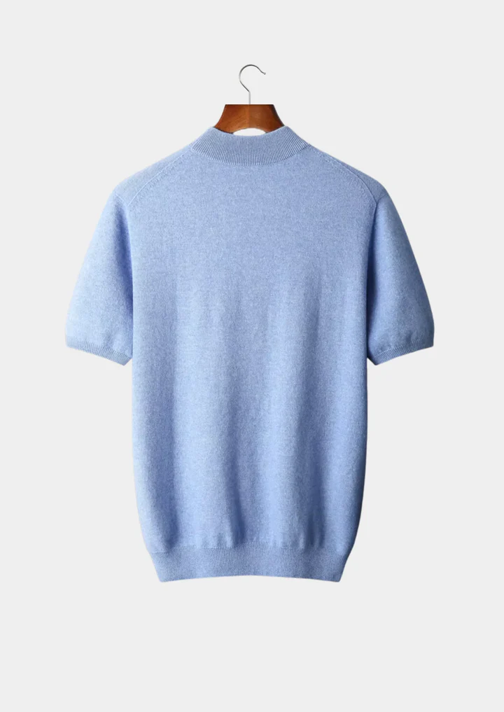Luxury Cashmere Mock Neck