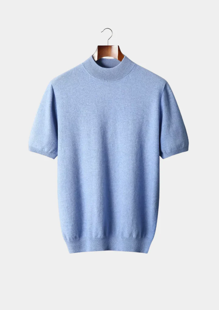 Luxury Cashmere Mock Neck