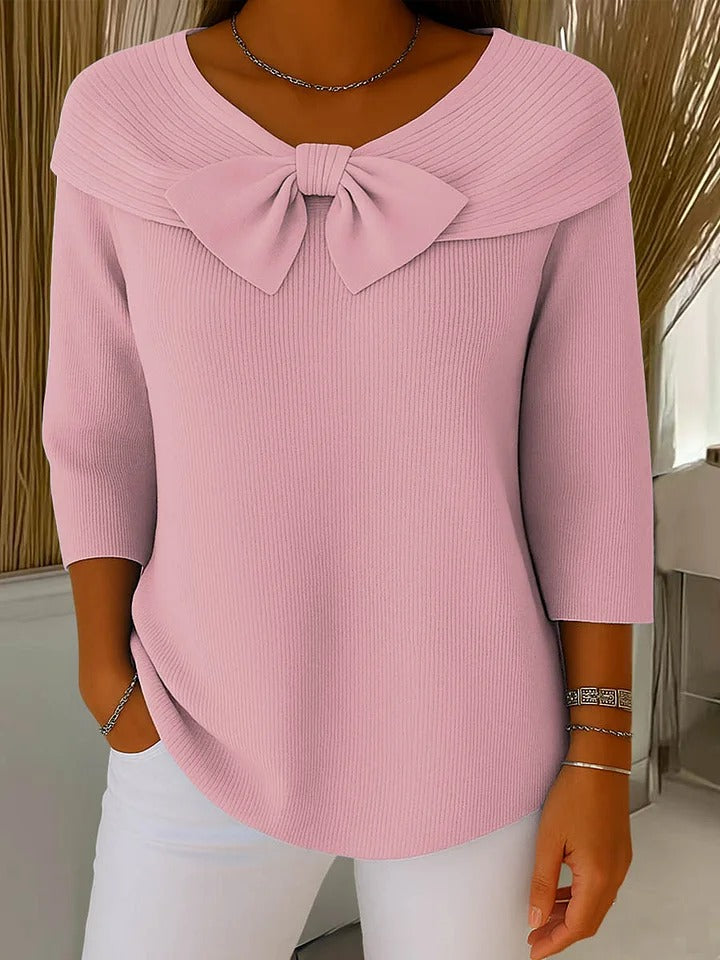 LACEY™|SWEATER WITH BOW