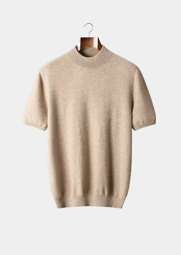 Luxury Cashmere Mock Neck