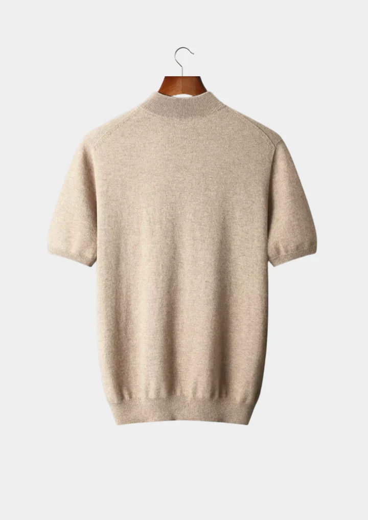 Luxury Cashmere Mock Neck
