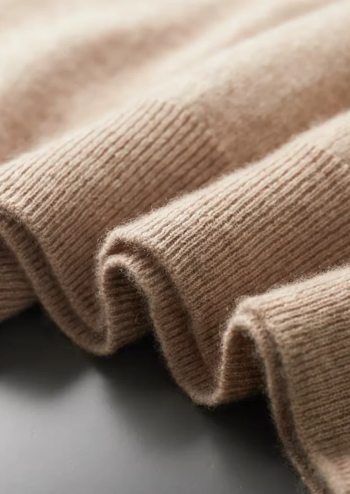 Luxury Cashmere Mock Neck
