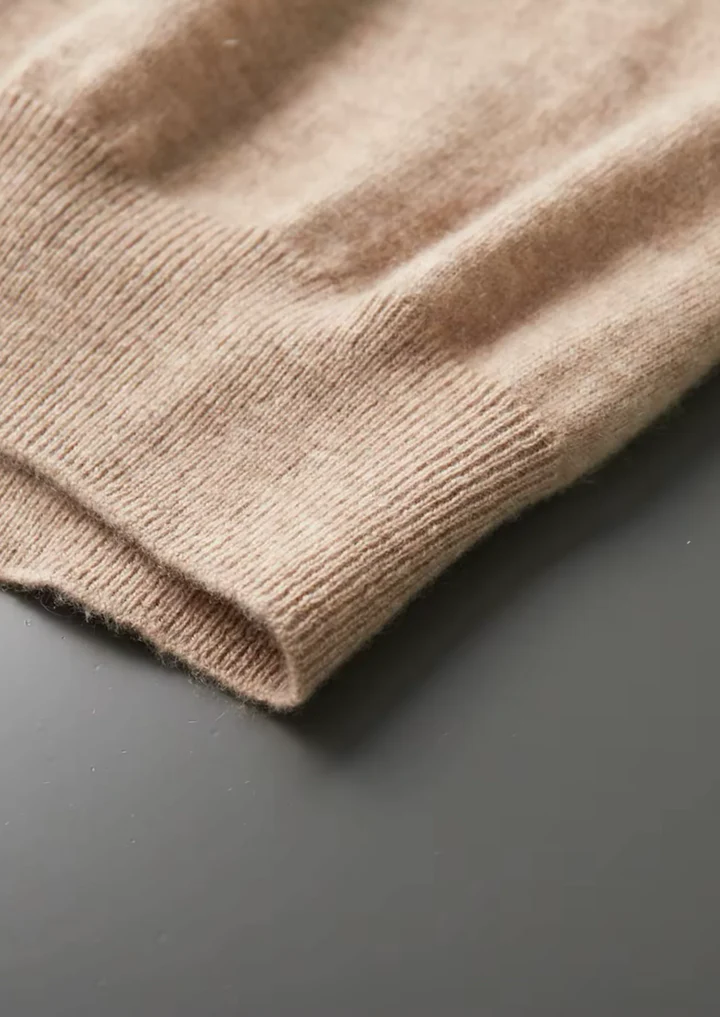 Luxury Cashmere Mock Neck