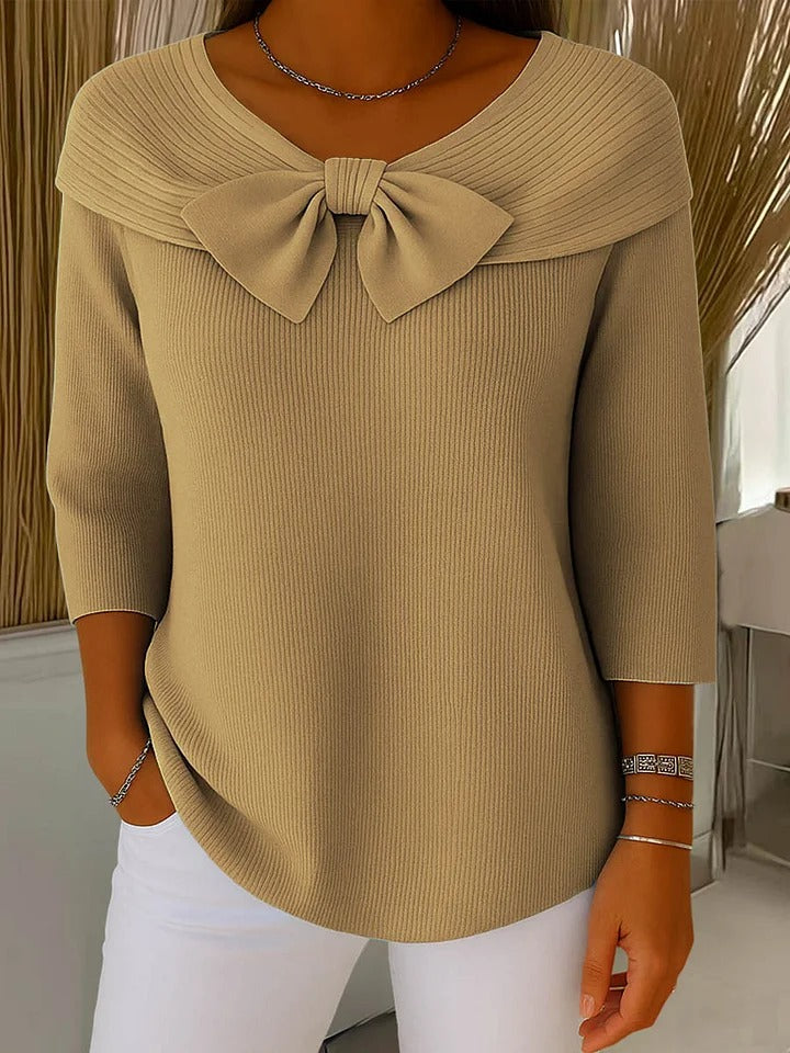 LACEY™|SWEATER WITH BOW